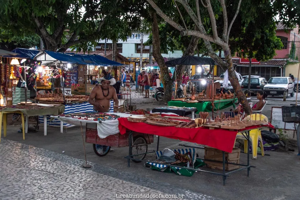 Praça dos Hippies | Pontos Turísticos em Arraial D'Ajuda, Porto Seguro